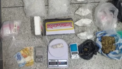Homem é preso por tráfico de drogas em Simões Filho com mais de 1,9 kg de cocaína
