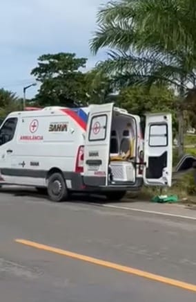Acidente na Ilha de Itaparica deixa pessoas feridas e causa lentidão no trânsito